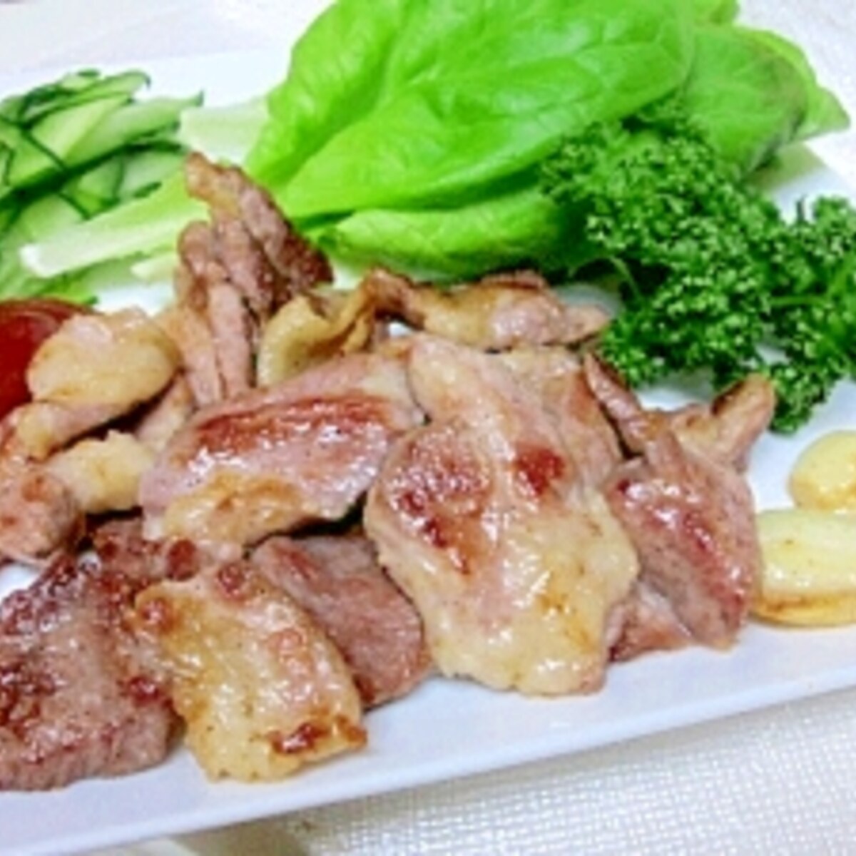 ビールの友 豚の焼肉 サムギョプサル風 レシピ 作り方 By Startrek 楽天レシピ